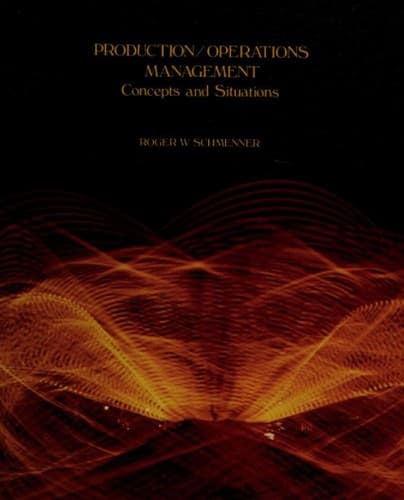 Cover image for Production/operations management