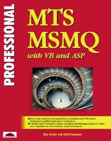 Cover image for Professional MTS and MSMQ Programming with VB and ASP (Wrox Professional Series)