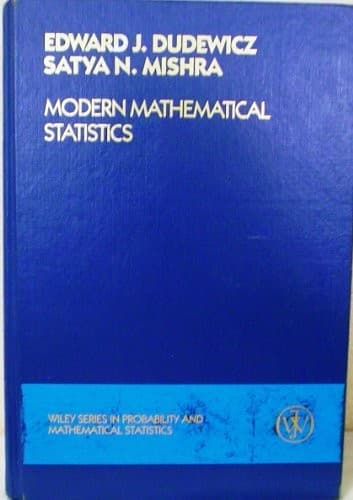 Cover image for Modern mathematical statistics