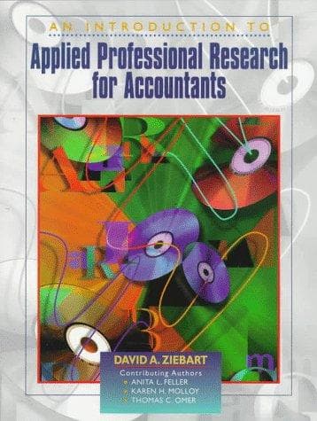 Cover image for An Introduction to Applied Professional Research for Accountants