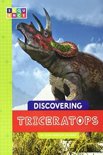 Cover image for Discovering Triceratops