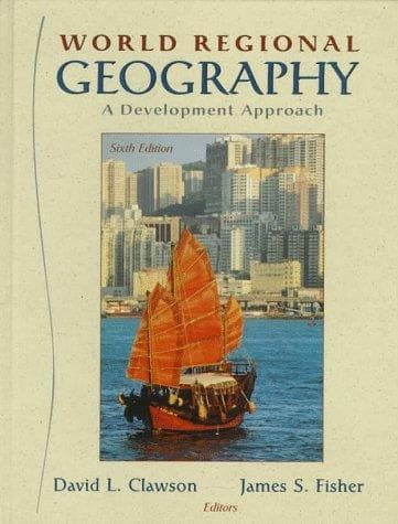 Cover image for World Regional Geography