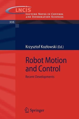 Cover image for Robot Motion and Control