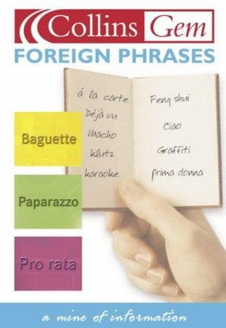 Cover image for Foreign Phrases (Collins GEM)