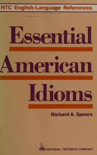 Cover image for Essential American idioms
