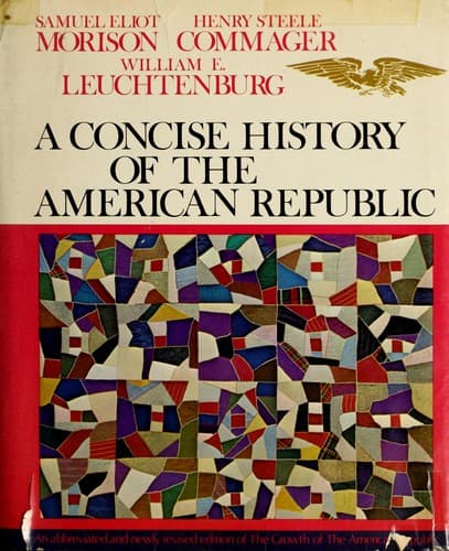 Cover image for A concise history of the American Republic