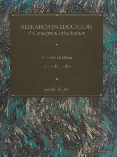 Cover image for Research in education