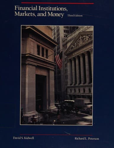 Cover image for Financial institutions, markets, and money