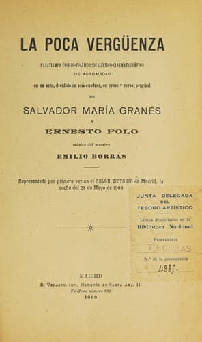 La poca vergüenza