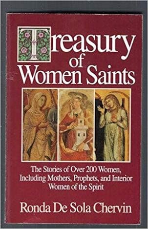 Cover image for Treasury of women saints