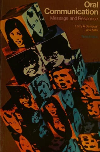 Cover image for Oral communication