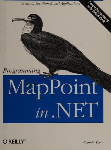 Cover image for Programming MapPoint in .NET