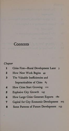 Cover image for The economy of cities