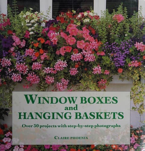 Cover image for Window boxes and hanging baskets