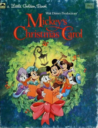 Cover image for Mickey's Christmas Carol