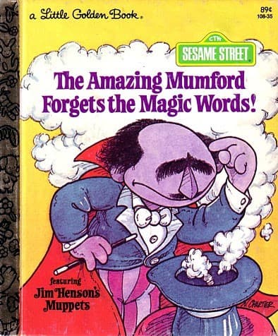 Cover image for The Amazing Mumford Forgets The Magic Words!
