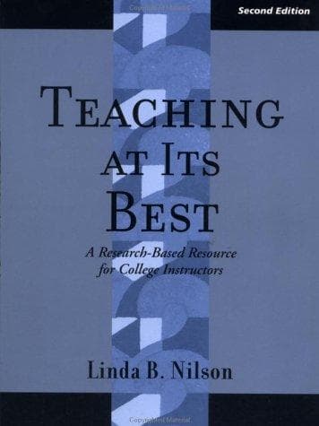Cover image for Teaching at Its Best