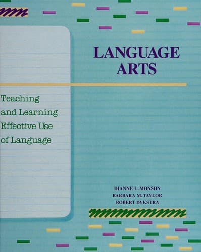 Cover image for Language arts