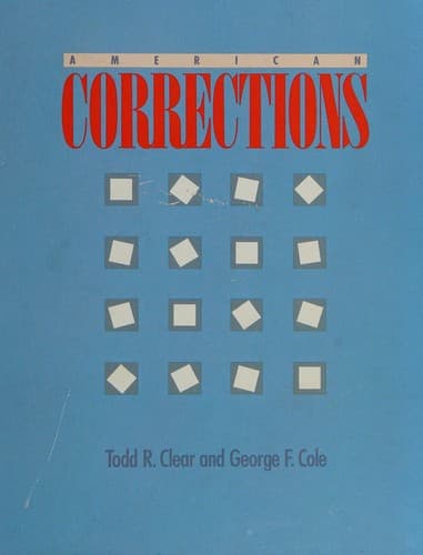 Cover image for American corrections