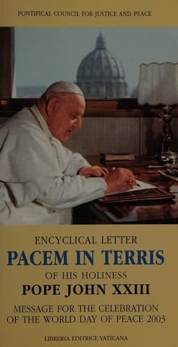 Encyclical letter Pacem in Terris of His Holiness Pope John XXIII