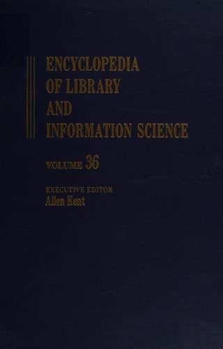 Cover image for Encyclopedia of Library and Information Science
