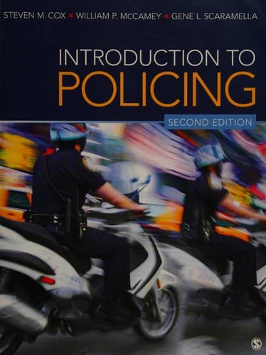 Cover image for Introduction to policing