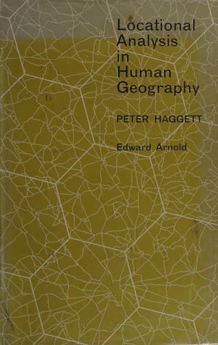 Cover image for Locational analysis in human geography