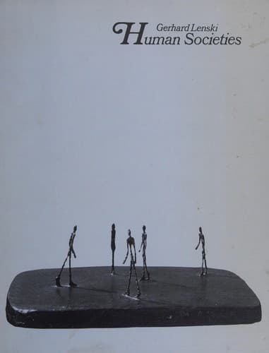 Cover image for Human societies
