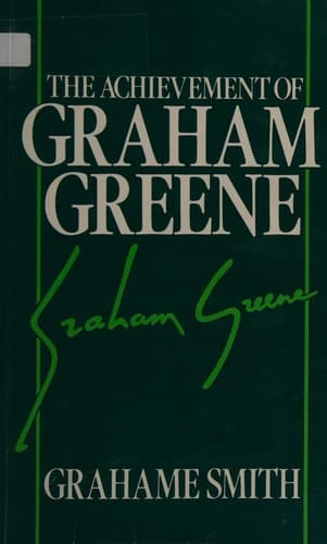Cover image for The achievement of Graham Greene