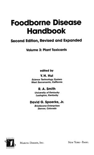 Cover image for Foodborne disease handbook