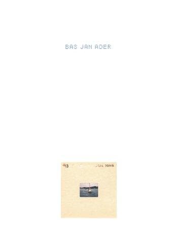 Cover image for Bas Jan Ader