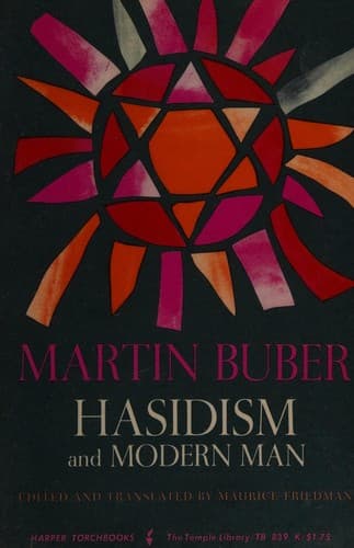 Cover image for Hasidism and modern man