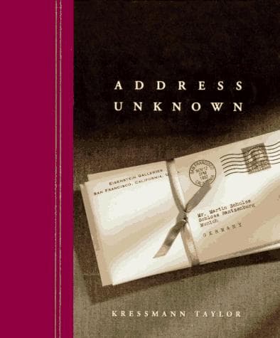 Cover image for Address unknown