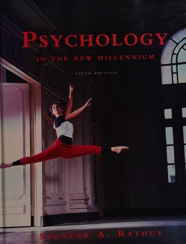 Cover image for Psychology in the new millennium