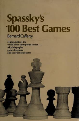 Cover image for Spassky's 100 best games