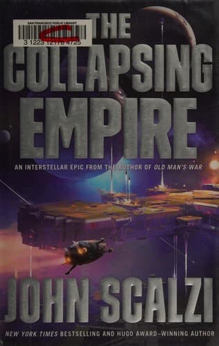 Cover image for The collapsing empire