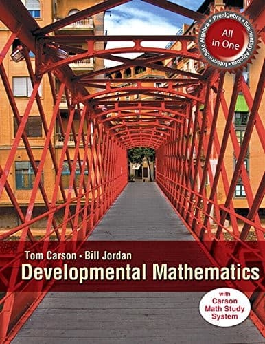Cover image for Developmental Mathematics
