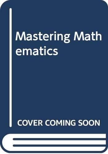 Cover image for Mastering Mathematics