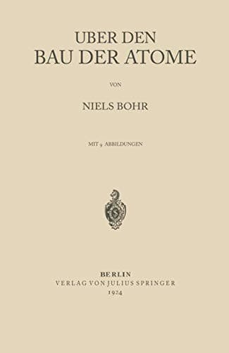Cover image for Über den Bau der Atome