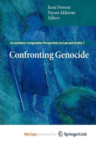 Cover image for Confronting Genocide