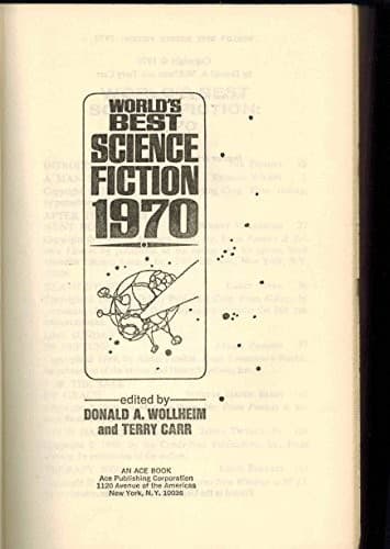 Cover image for World's Best Science Fiction 1970