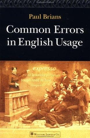 Cover image for Common errors in English usage