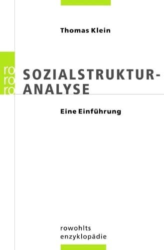 Cover image for Sozialstrukturanalyse