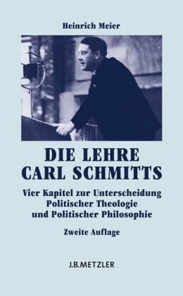 Cover image for Die Lehre Carl Schmitts