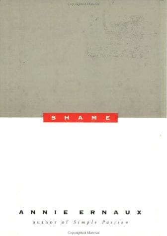 Cover image for Shame