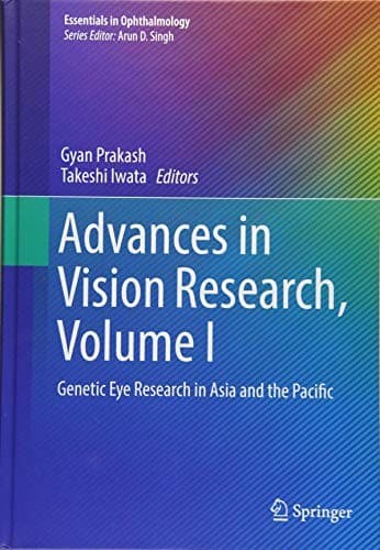 Cover image for Advances in Vision Research, Volume I