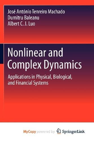 Cover image for Nonlinear and Complex Dynamics