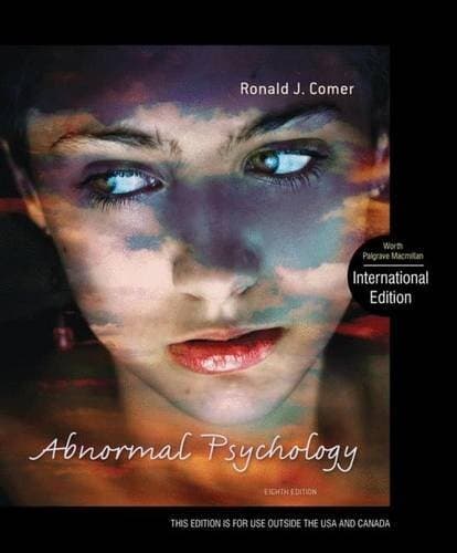 Cover image for Abnormal Psychology