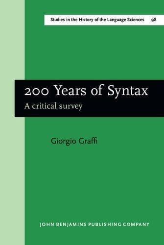 Cover image for 200 years of syntax