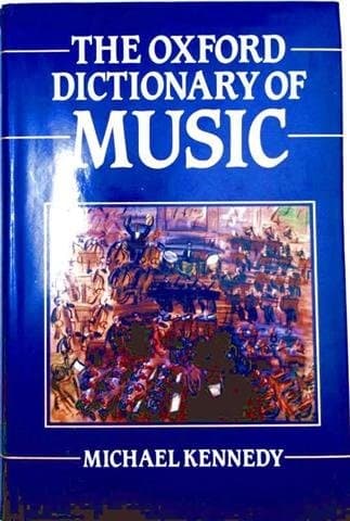 Cover image for The Oxford dictionary of music